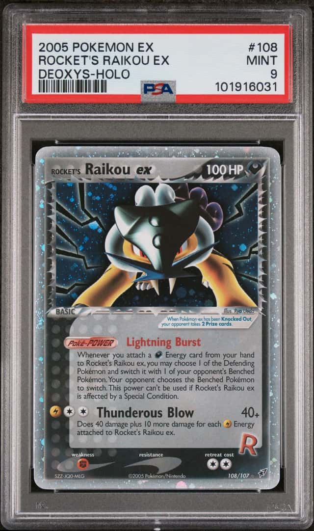 Rocket's Raikou ex