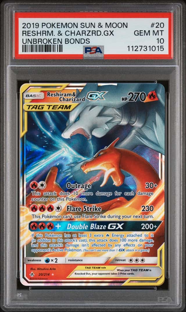 Reshiram & Charizard GX