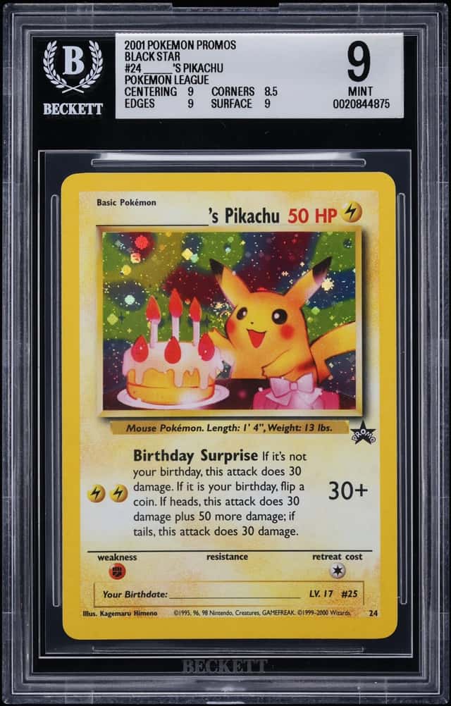 Birthday Pikachu