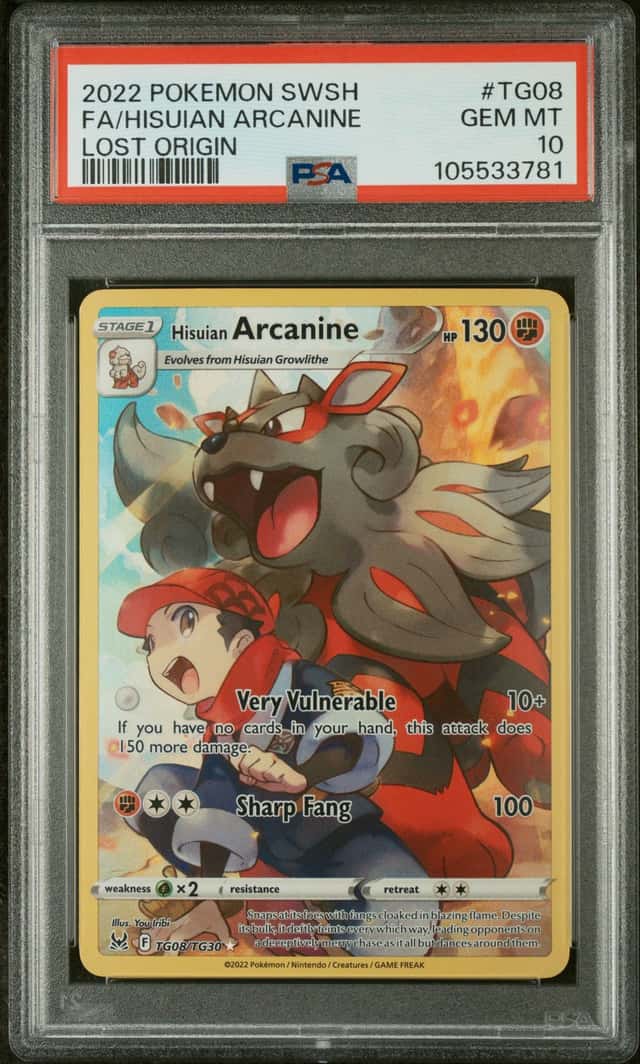 Hisuian Arcanine