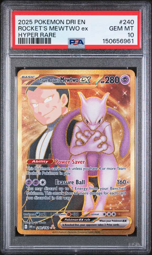 ROCKET'S MEWTWO ex