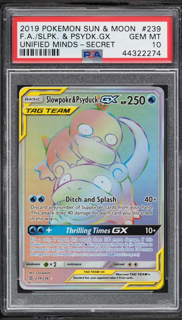 Slowpoke & Psyduck GX