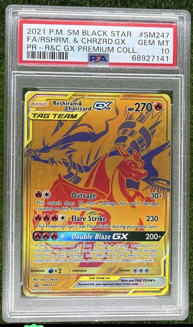 Reshiram & Charizard GX