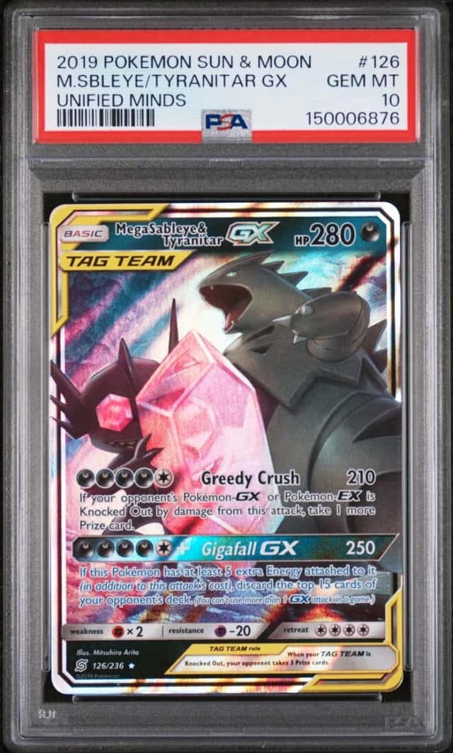 Mega Sableye & Tyranitar GX