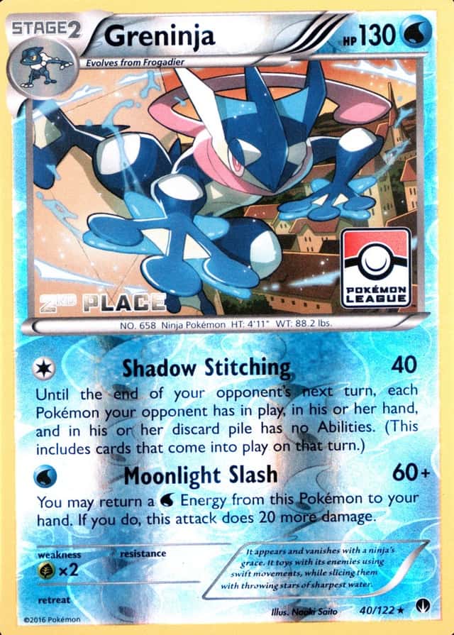 Reverse Holo · 2Nd League Place