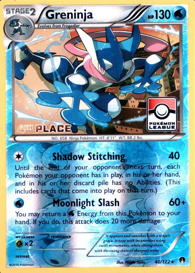 Reverse Holo · 4Th League Place