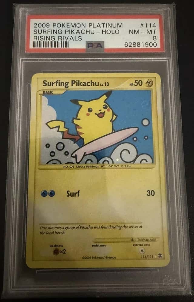 Surfing Pikachu