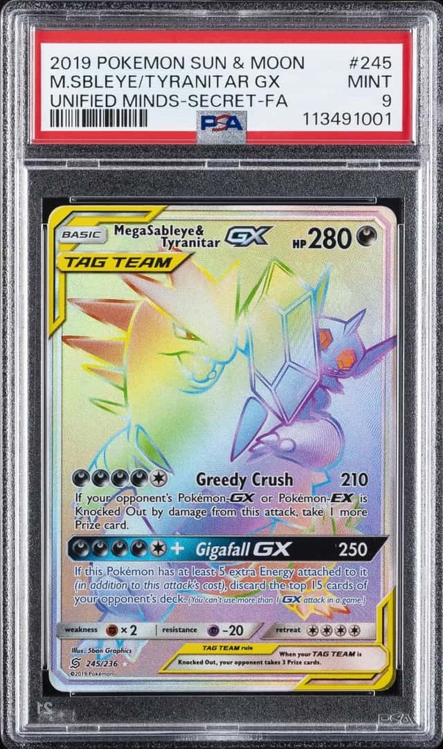 Mega Sableye & Tyranitar GX