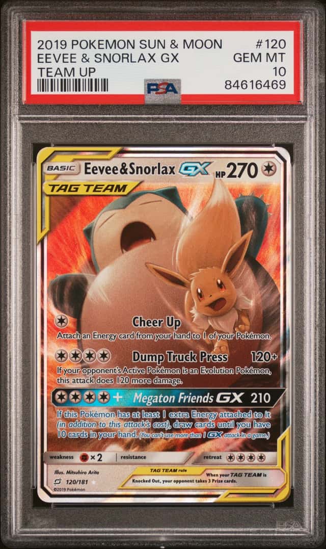 Eevee & Snorlax GX