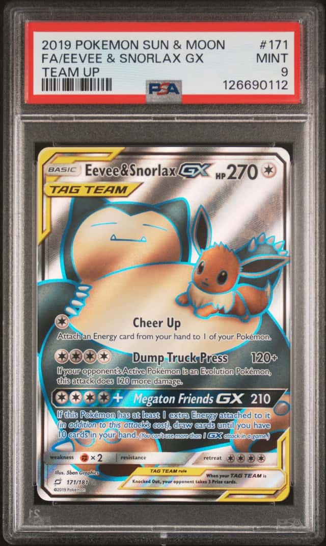 Eevee & Snorlax GX
