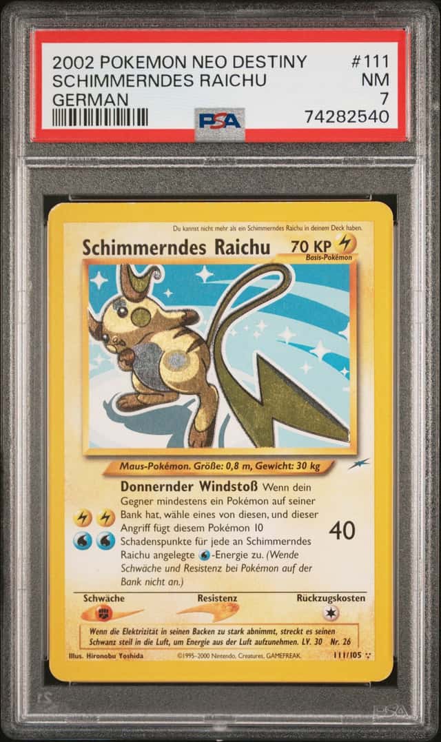 Schimmerndes Raichu