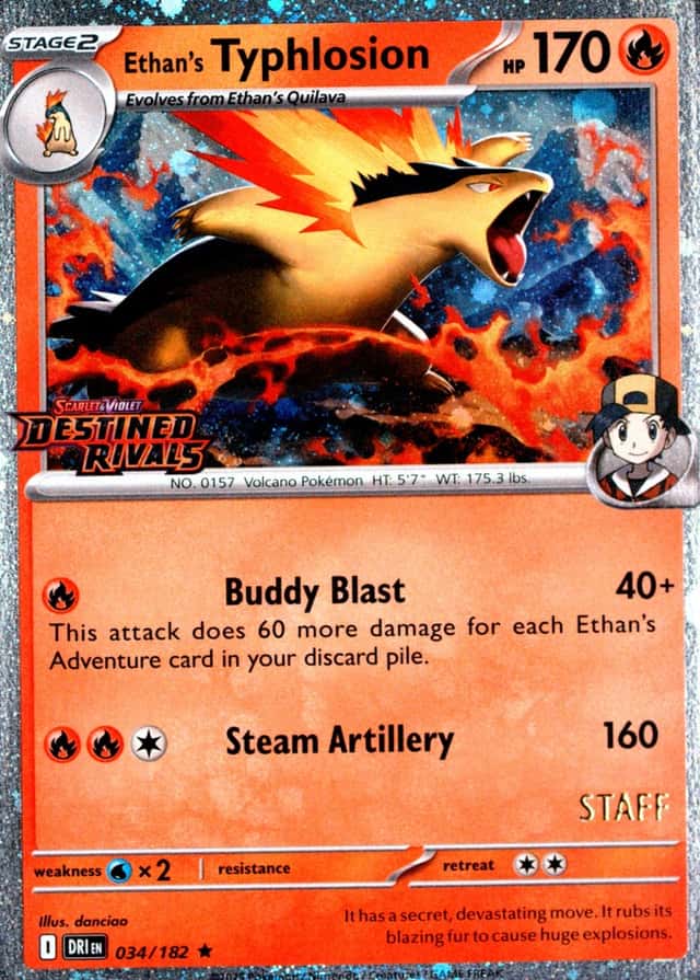 Holo · Prerelease · Staff