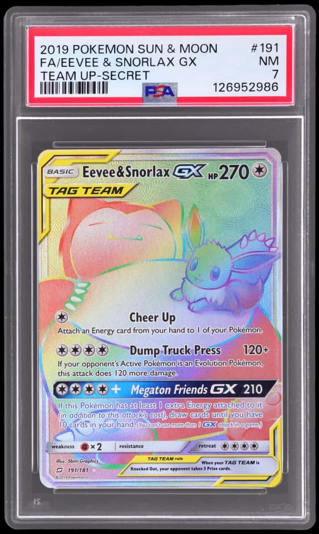 Eevee & Snorlax GX