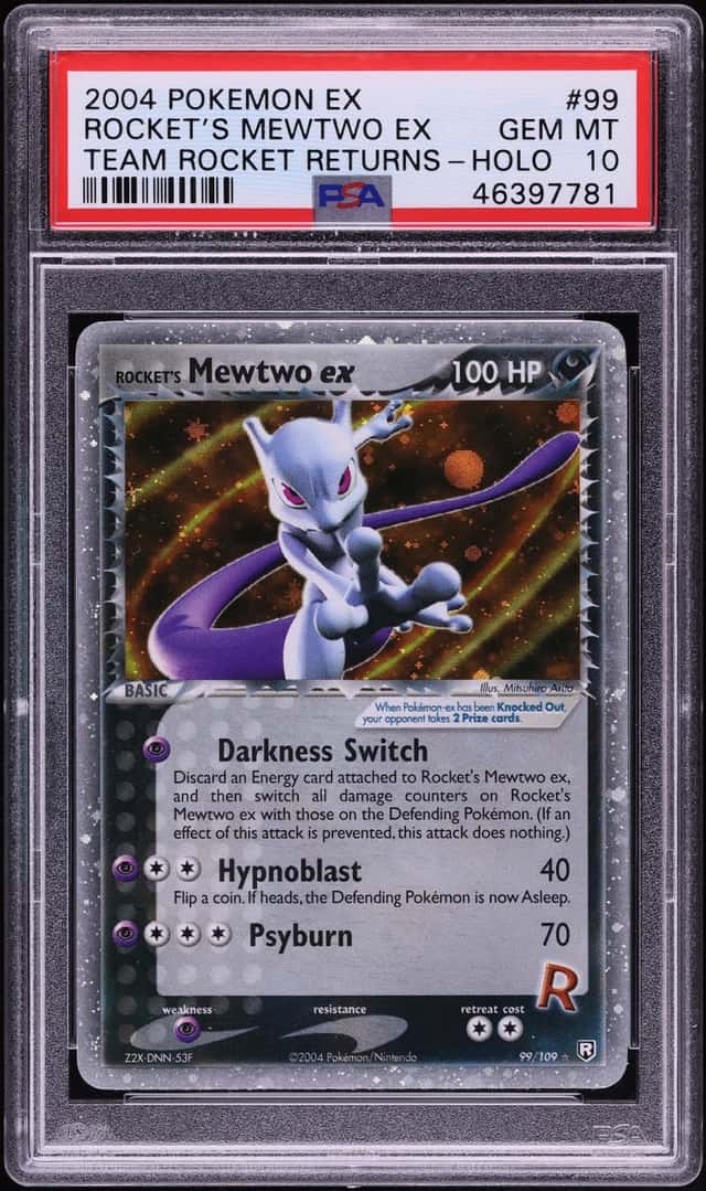 Rocket's Mewtwo EX
