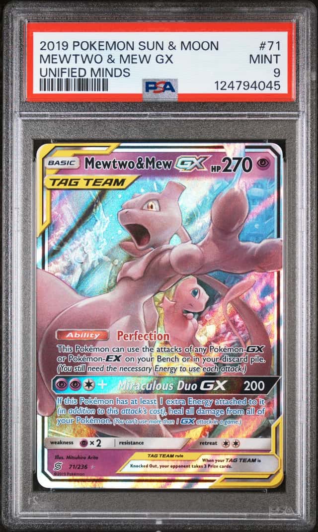 Mewtwo & Mew GX