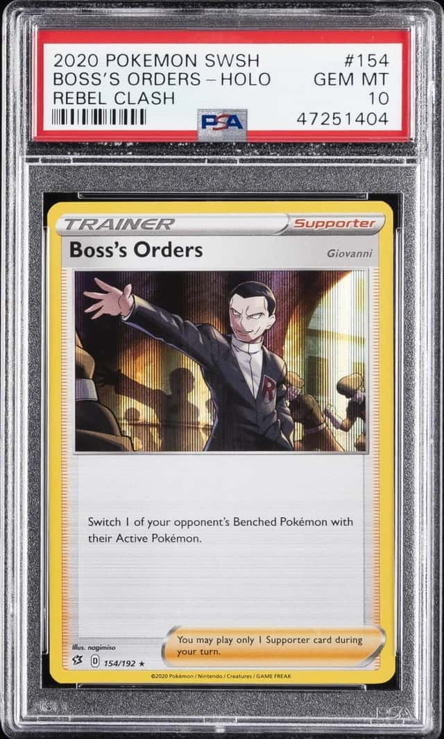 Boss's Orders