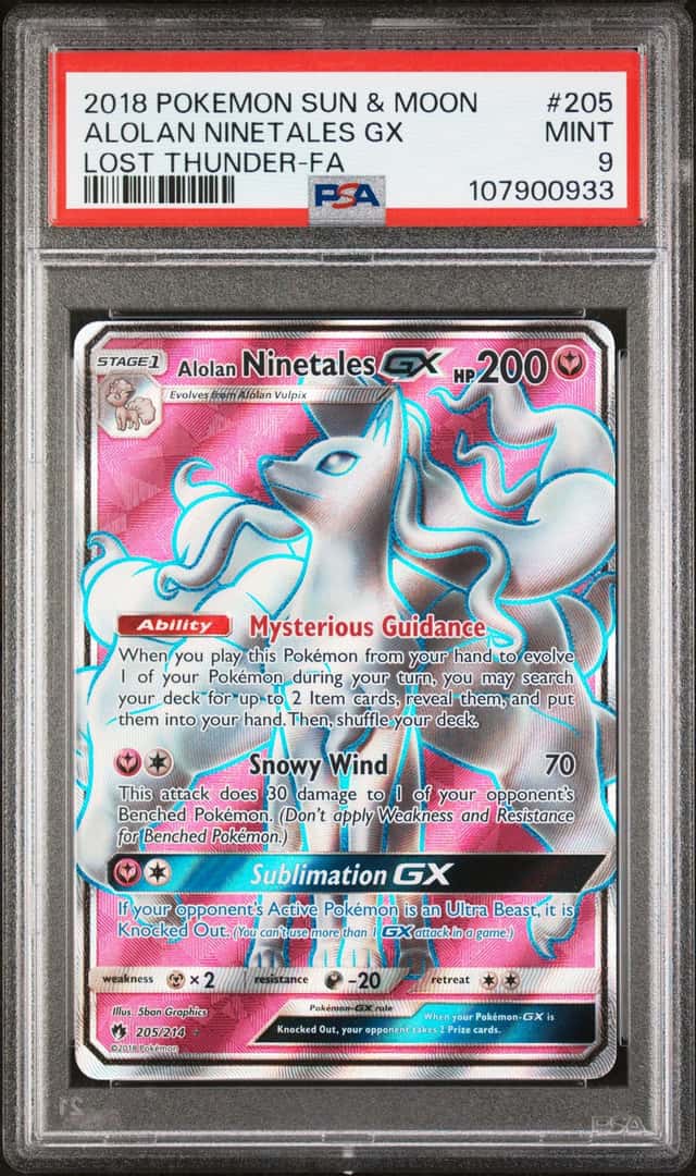 Alolan Ninetales GX