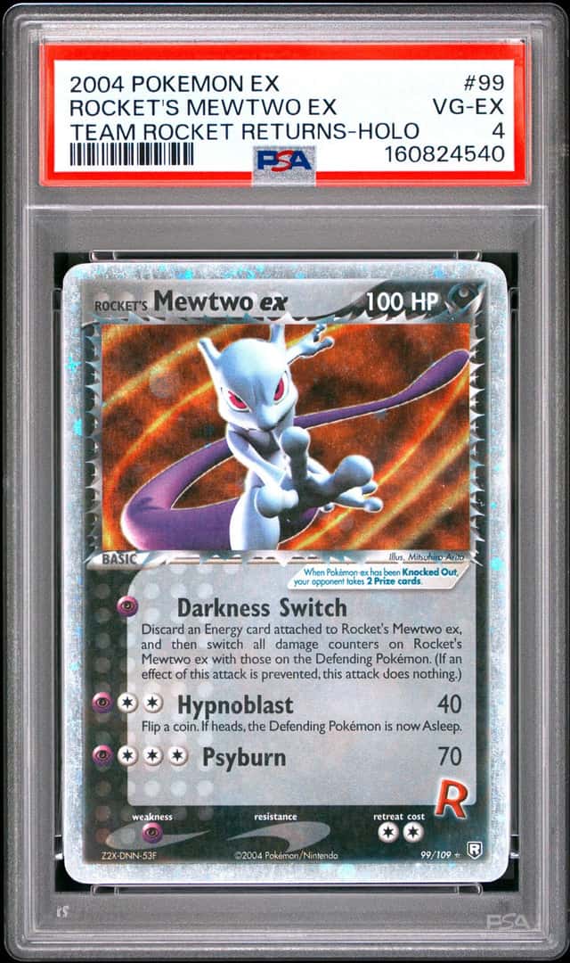 Rocket's Mewtwo EX