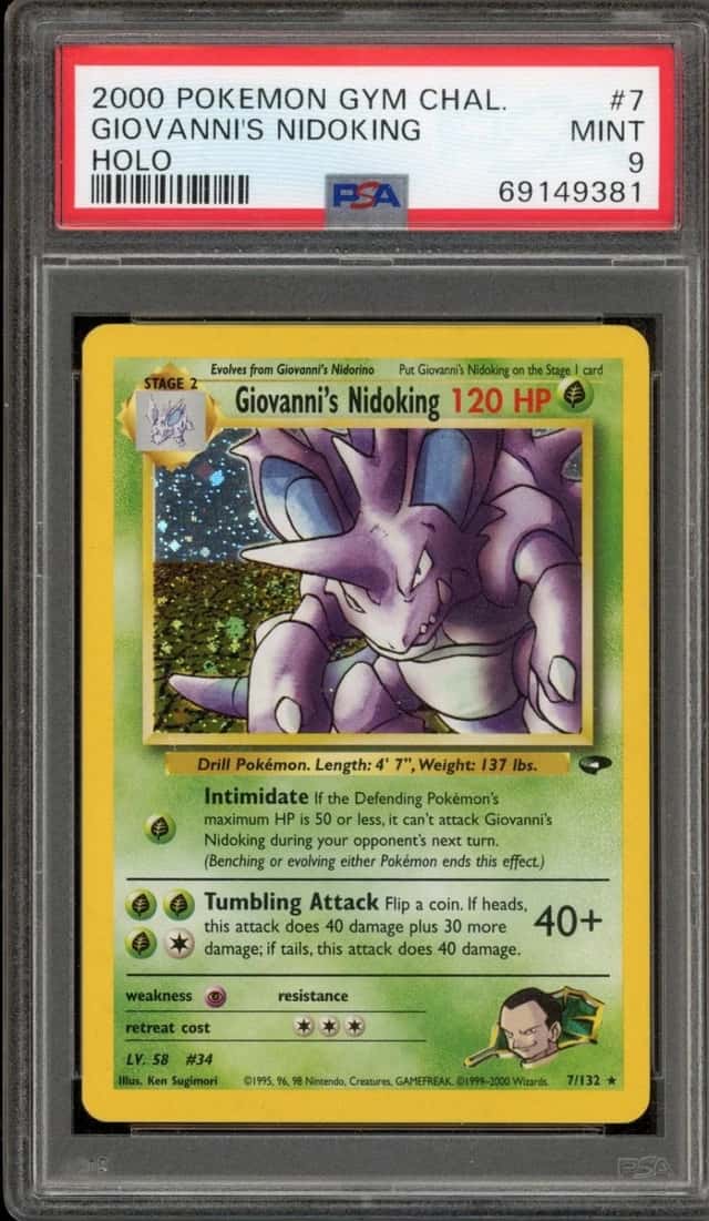 Giovanni's Nidoking