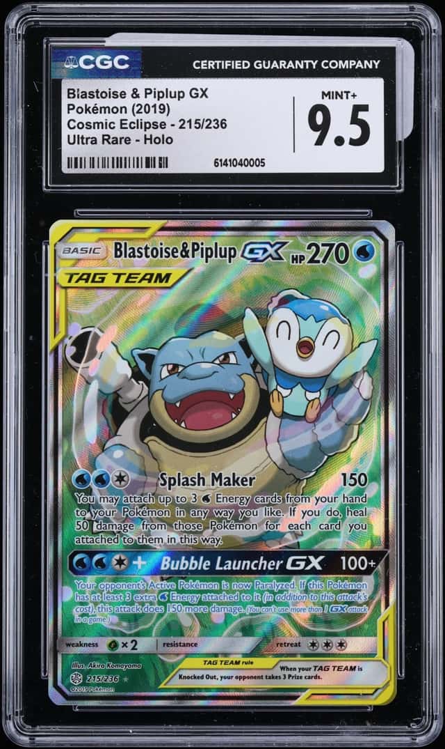 Blastoise & Piplup GX