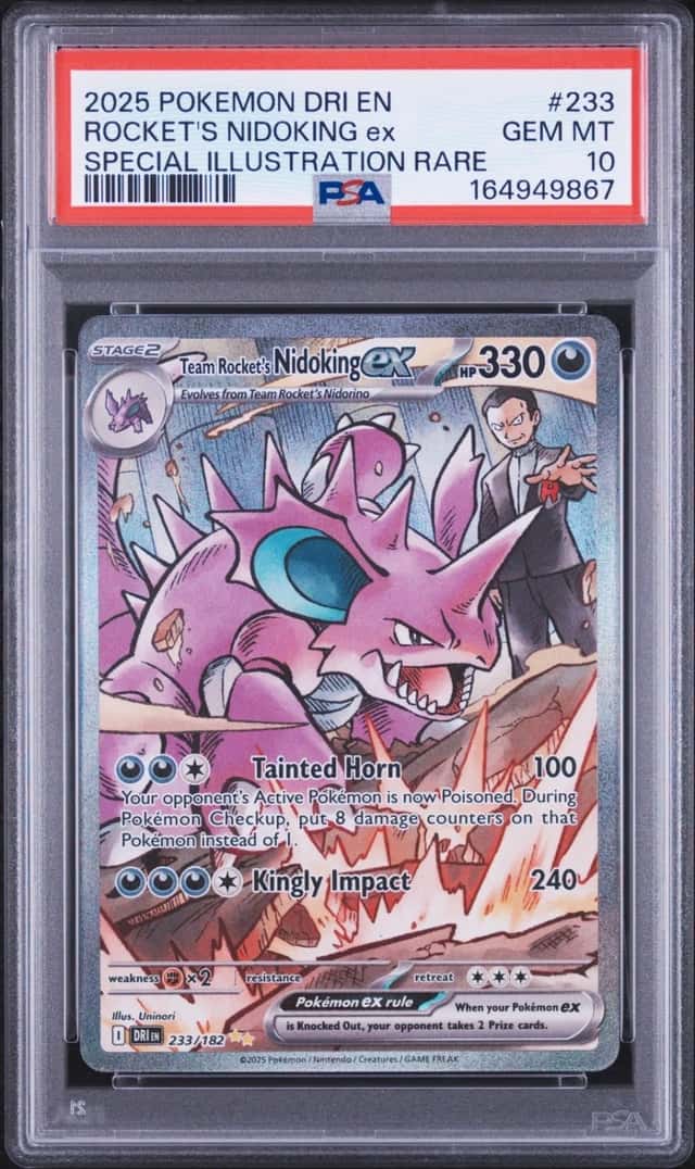 ROCKET'S NIDOKING ex