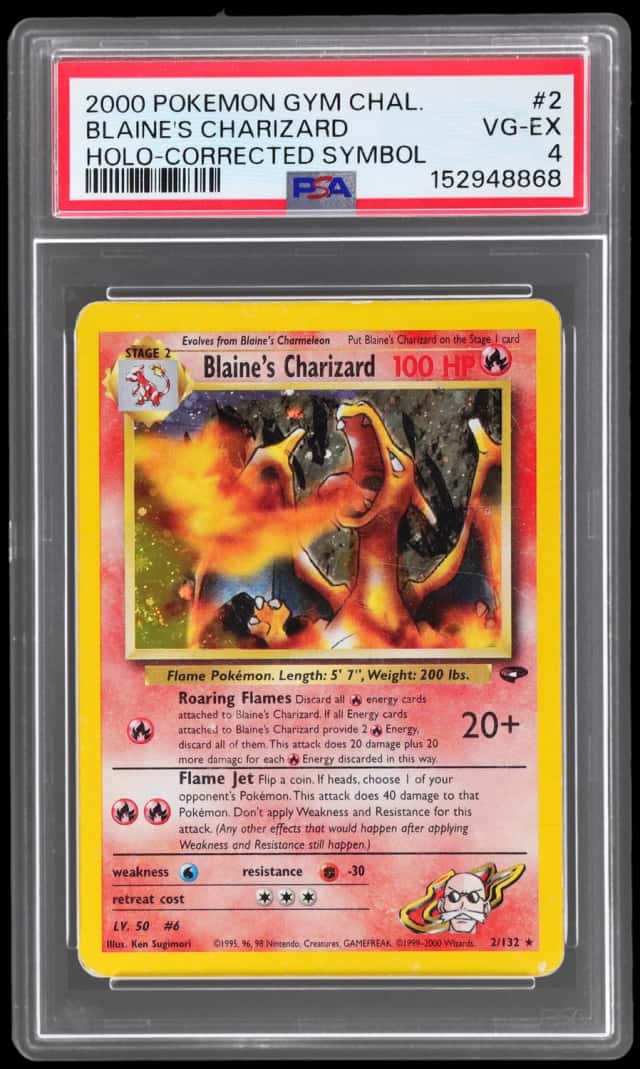 Blaine's Charizard