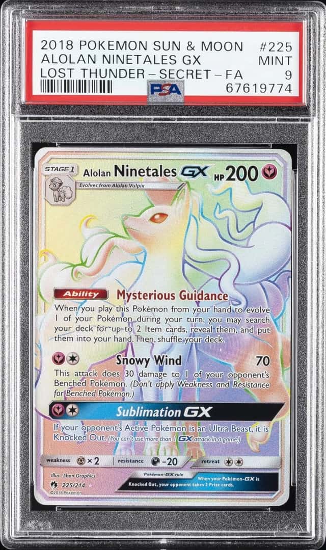 Alolan Ninetales GX