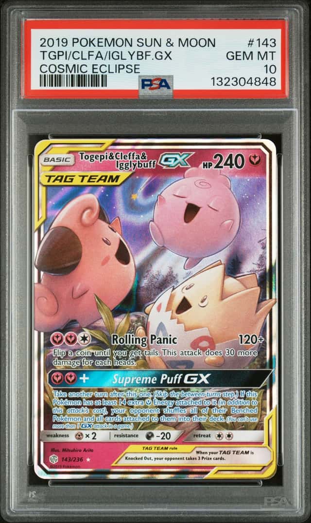 Togepi & Cleffa & Igglybuff GX