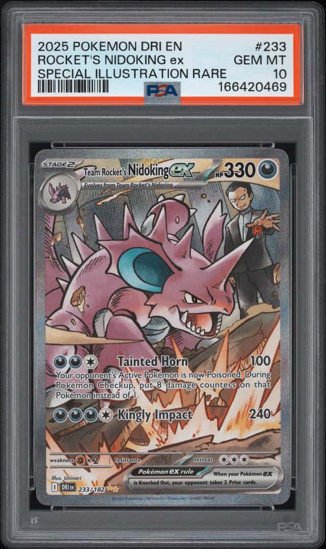 ROCKET'S NIDOKING ex