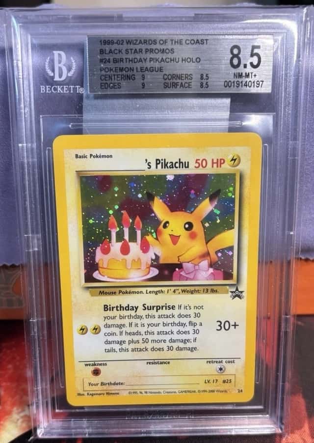 Birthday Pikachu