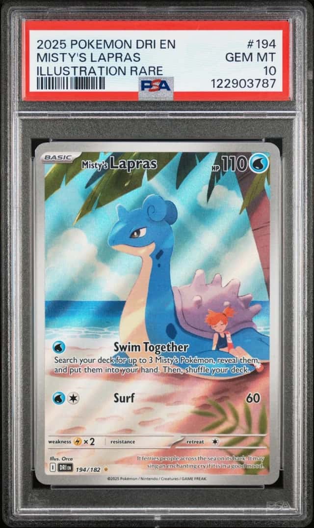 Misty's Lapras