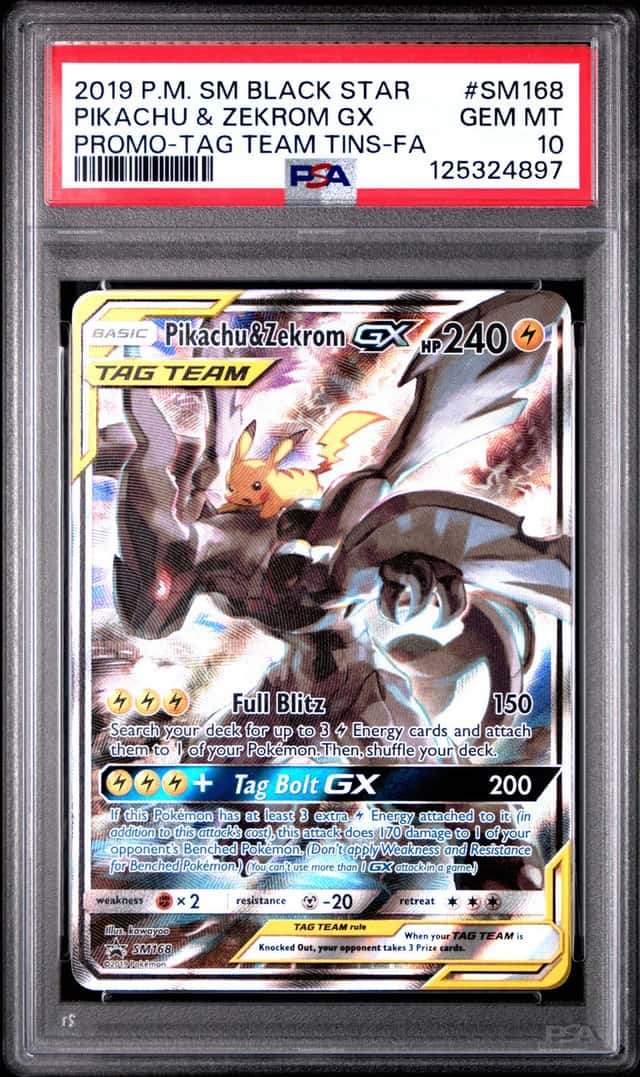 Pikachu & Zekrom GX