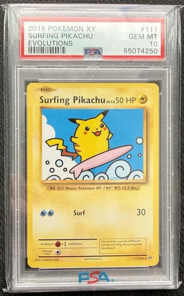 Surfing Pikachu
