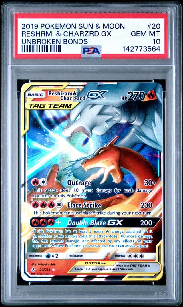 Reshiram & Charizard GX