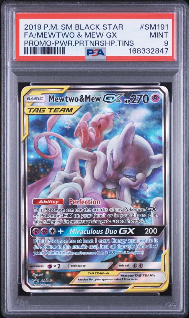 Mewtwo & Mew GX