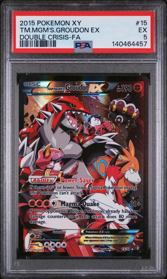 Team Magma's Groudon EX