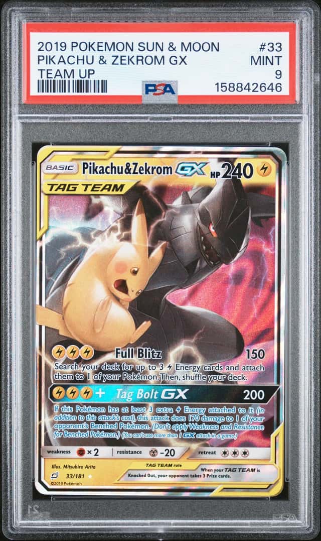 Pikachu & Zekrom GX