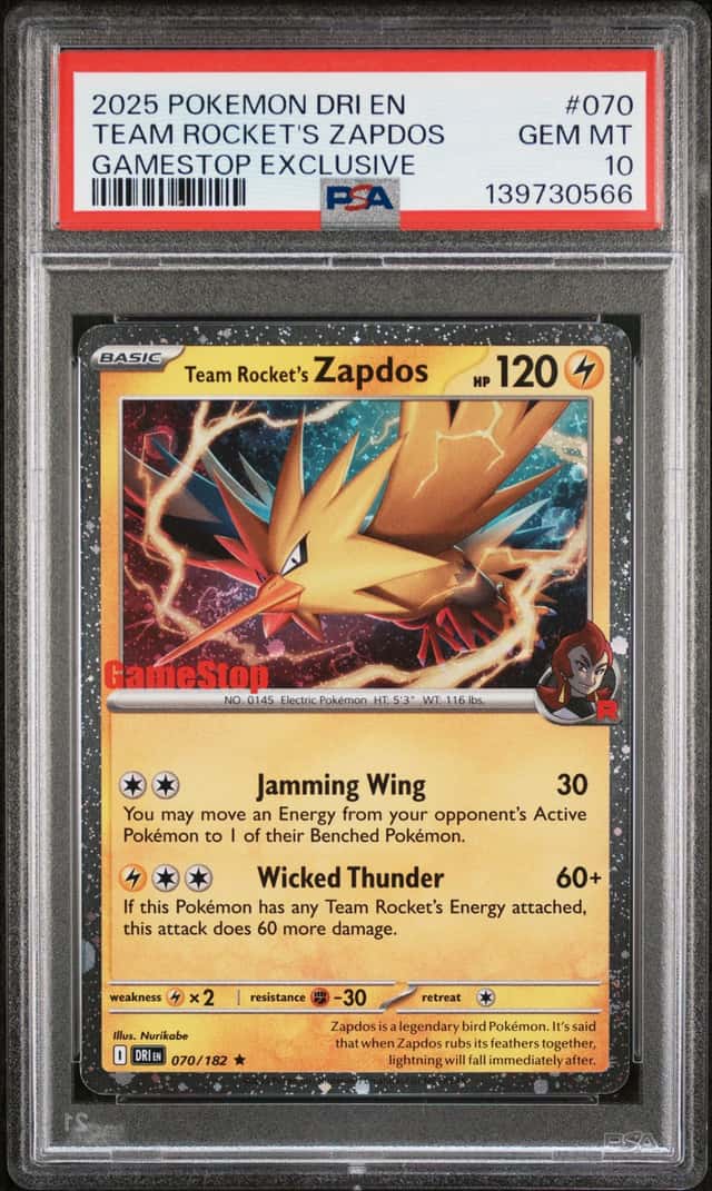 Team Rocket's Zapdos