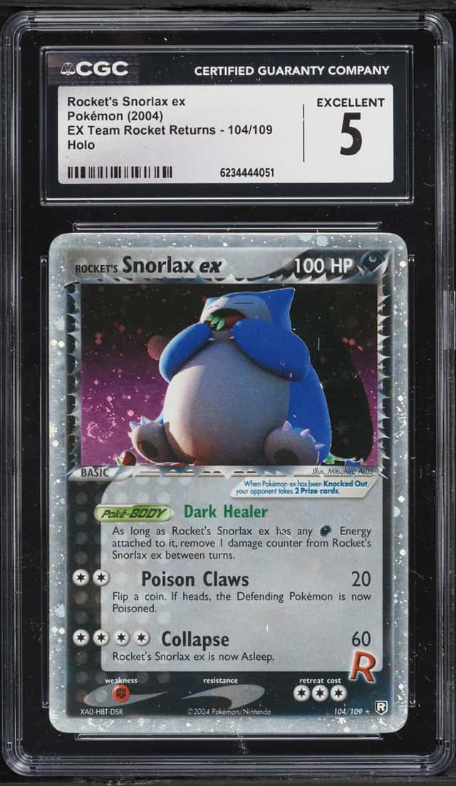 Rocket's Snorlax EX