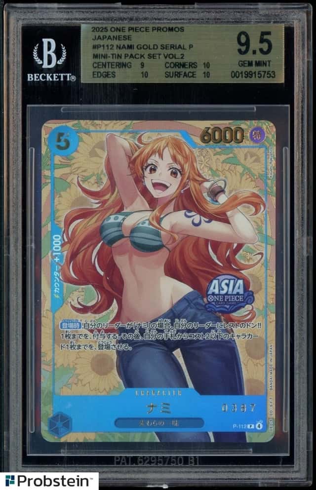 Nami GOLD SERIAL P/(Mini-tin Pack Set Vol.2)