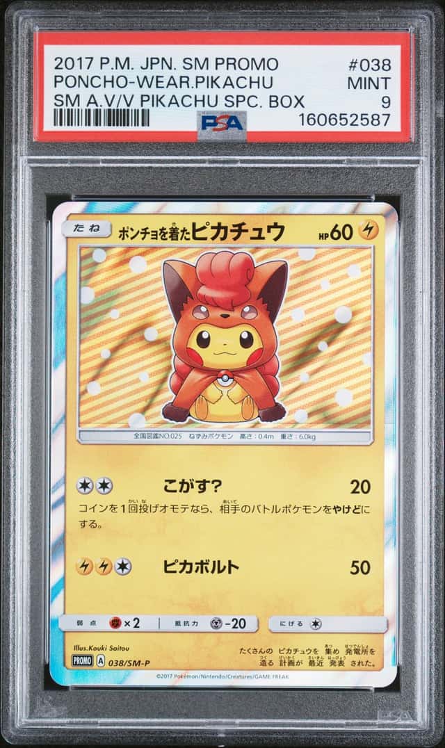 Poncho-wearing Pikachu