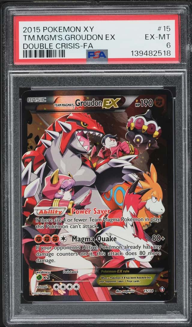 Team Magma's Groudon EX