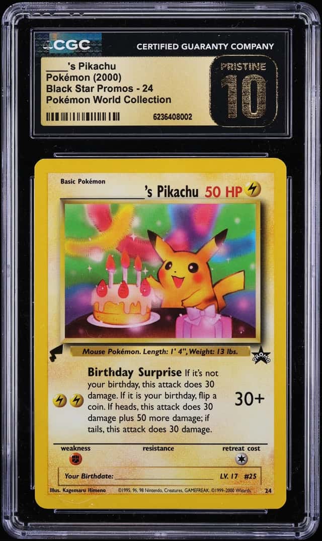 Birthday Pikachu