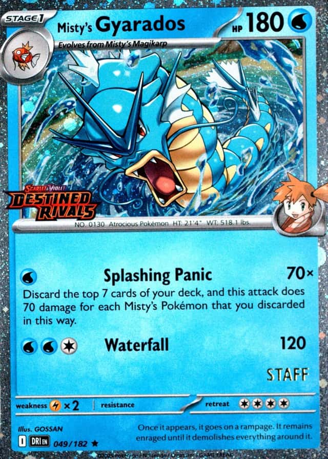 Non-Holo · Prerelease · Staff