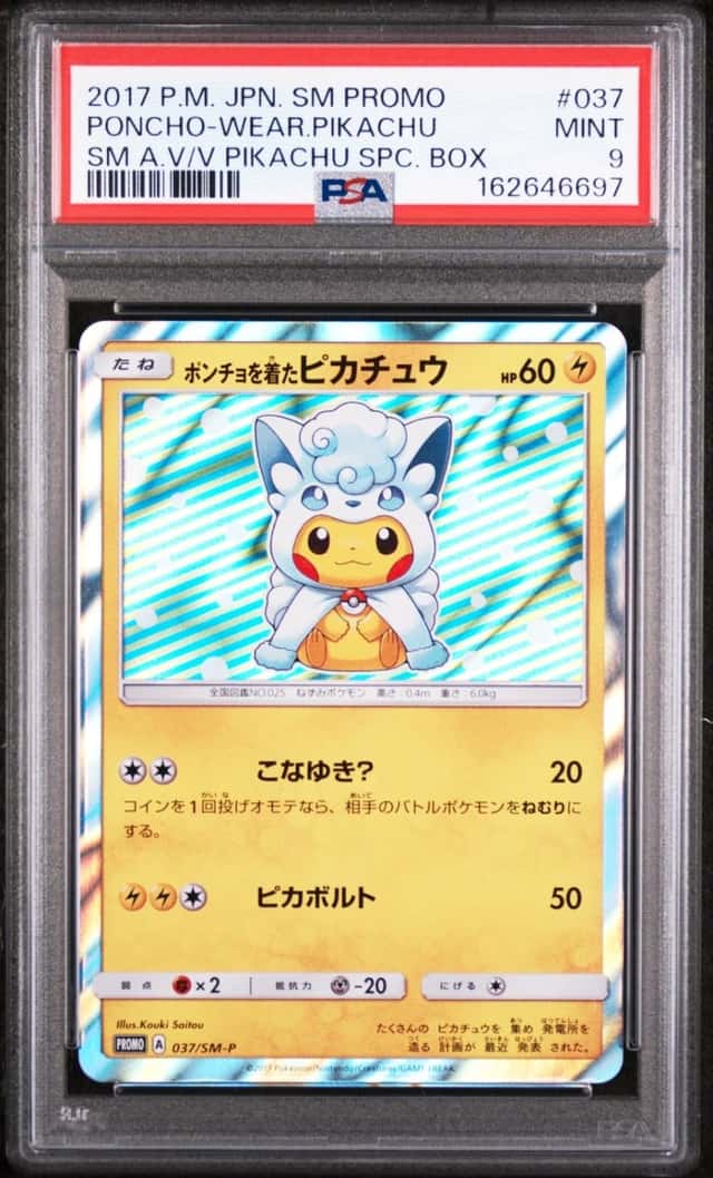 Poncho-wearing Pikachu