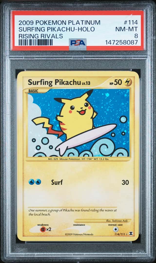 Surfing Pikachu