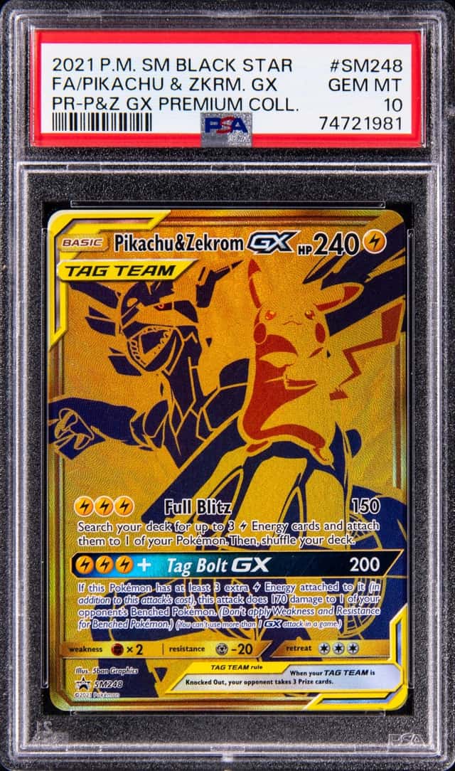Pikachu & Zekrom GX