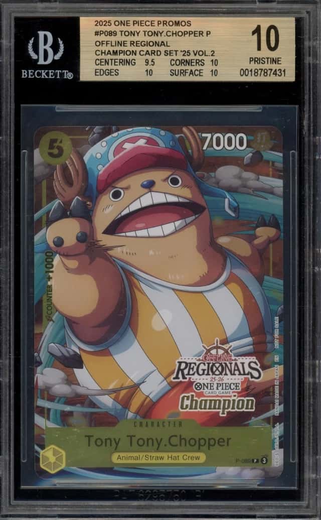 Tony Tony.Chopper P/(Offline Regional Champion Card Set '25 Vol.2)