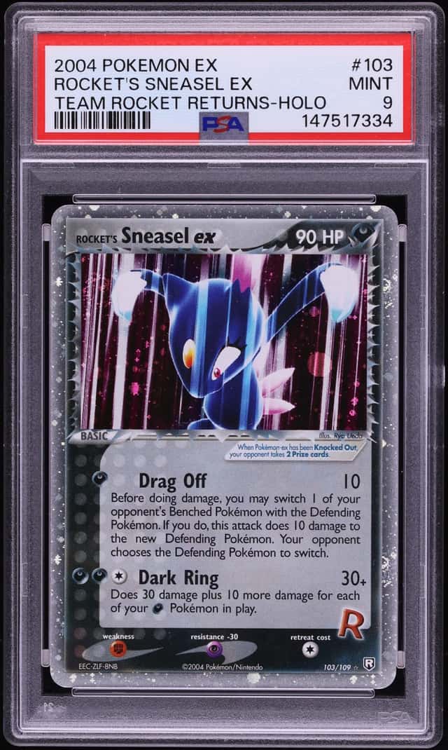Rocket's Sneasel EX