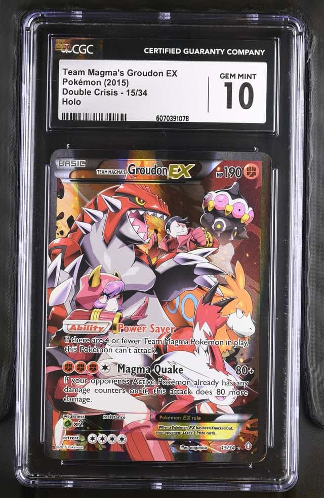 Team Magma's Groudon EX